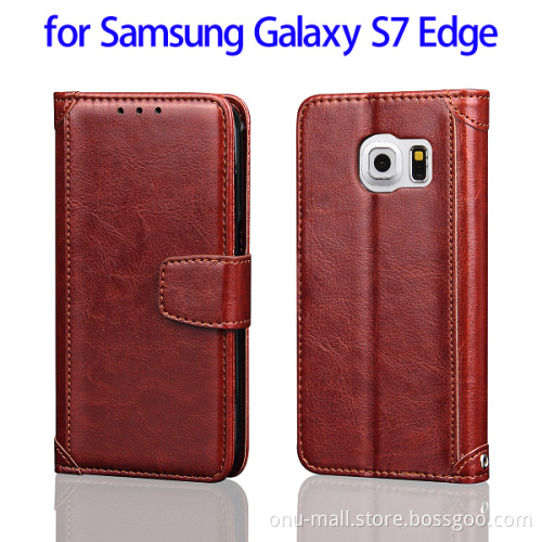 Mobile Case Dealer Crystal Mobile Phone Socks for Samsung Galaxy S7 Edge Wallet Case
